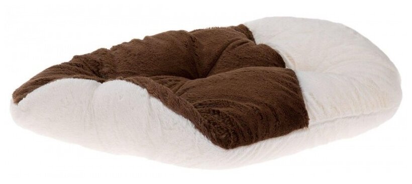Подушка для собак и кошек Relax 55/4 SOFT коричневая - фотография № 3