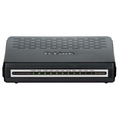 3GLTE VOIP маршрутизатор D-link DVG-N5402SP2S1U 1 порт USB 2 порта FXS 199000₽