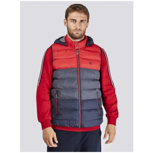 фото Жилет стеганый с капюшоном claudio campione ru 54 / eu 52 / xl