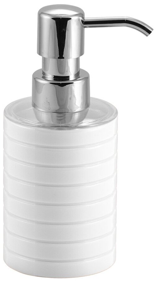 Дозатор для жидкого мыла Swensa Trento, пластик, белый