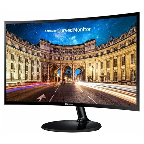 Монитор Samsung 235 C24F390FHR черный VA LED 4ms 169 HDMI матовая 30001 250cd 178гр178гр 1920x1080 D-Sub FHD 33кг 1648600₽