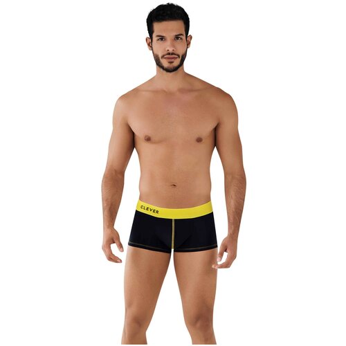 фото Мужские трусы боксеры черные clever techniques latin boxer 079711 l (48)