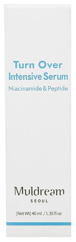 Сыворотка для лица MULDREAM с ниацинамидом и пептидами (укрепляющая) 40 мл