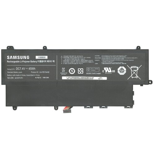 аккумулятор для ноутбука samsung 530u3b 530u3c aa pbyn4ab 7 4v 6000mah Аккумуляторная батарея AA-PBYN4AB для ноутбука Samsung 530U3B, 530U3C BA43-00336A 45Wh