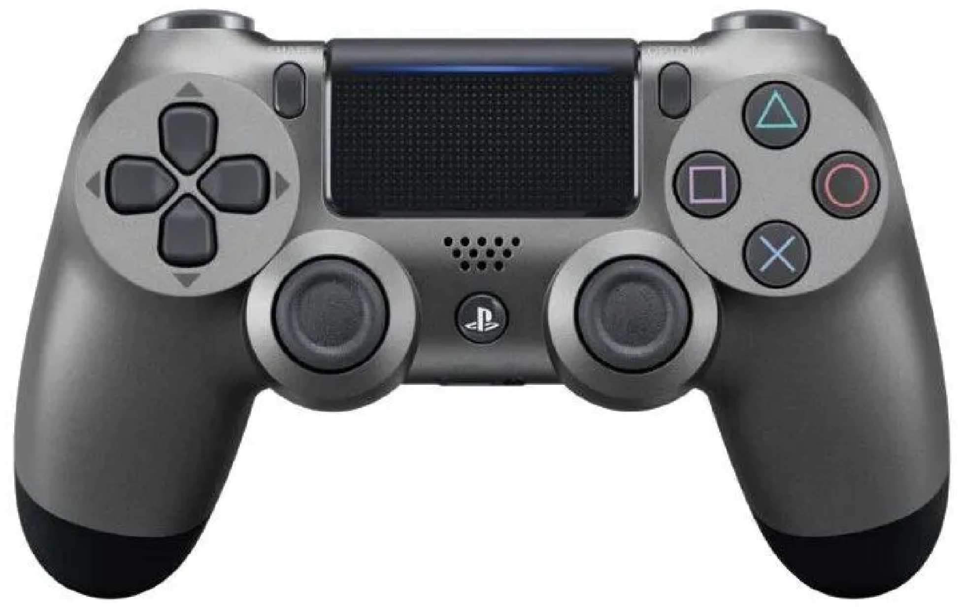 Геймпад-Джойстик для Playstation 4 беспроводной Wireless Controller / Блютуз контроллер PS4 (серый металлик)