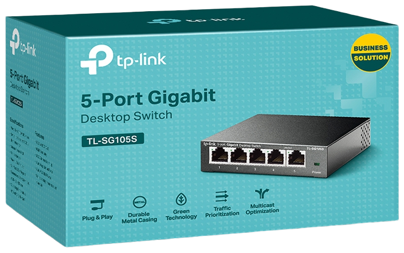 Коммутатор неуправляемый TP-Link TL-SG105S