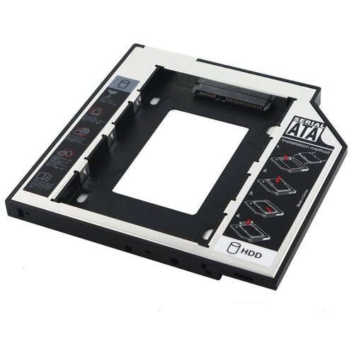 Переходник OptiBay HDD-Drive Caddy SATA-SATA (12.7mm) optibay 9 5mm sata second hdd caddy msata