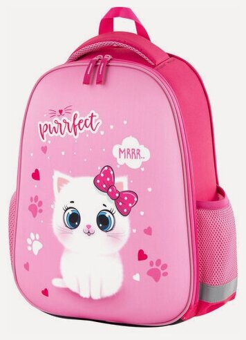 Изображение товара Ранец Пифагор 270691 EVA BASIC Fluffy cat 1 отделение 39х30х16 см
