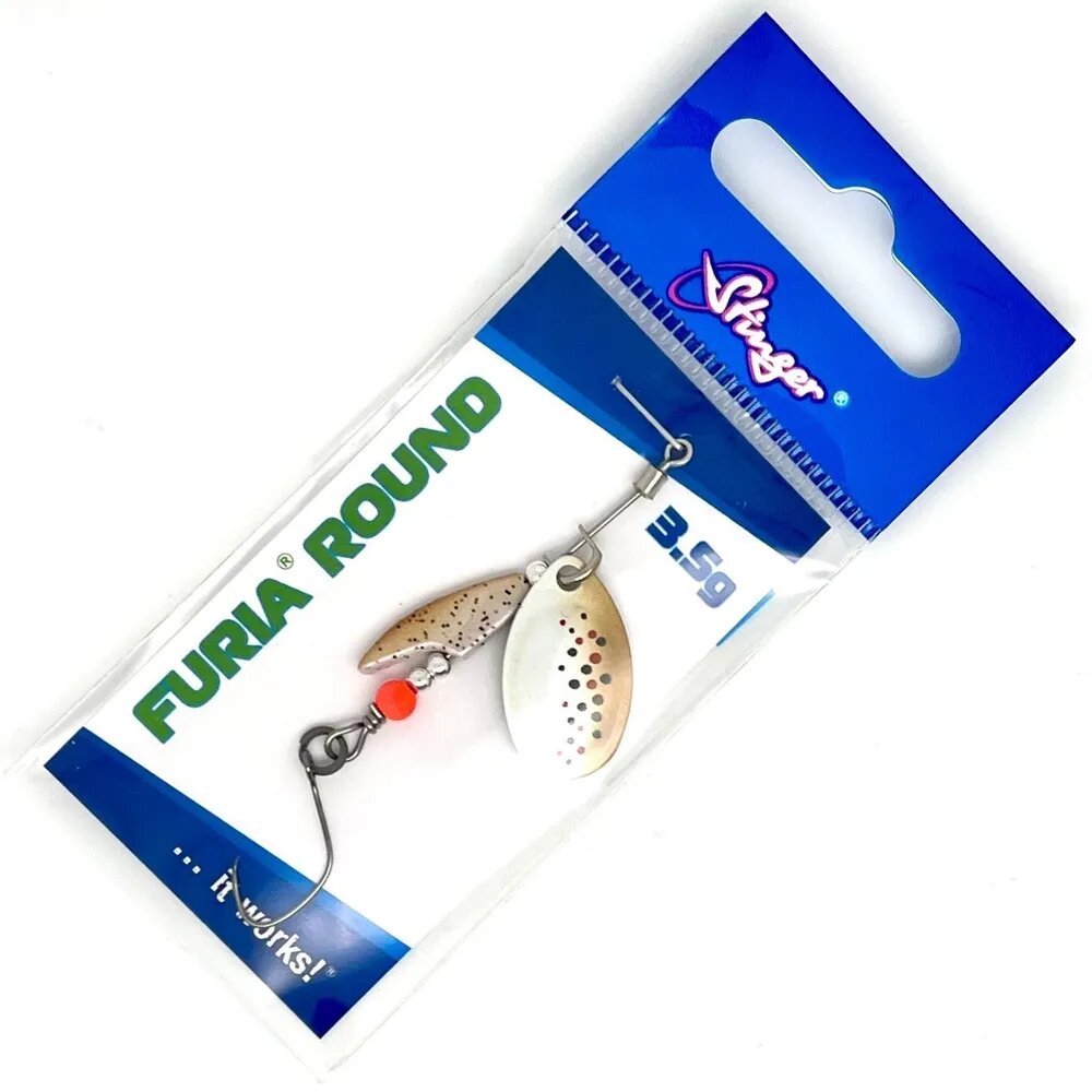 Блесна Stinger Furia Round #1 3,5гр #BRT Для ловли форели — фото 1