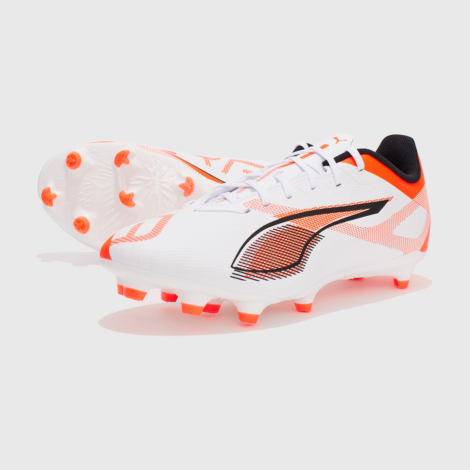 Бутсы PUMA, размер 9 UK, белый