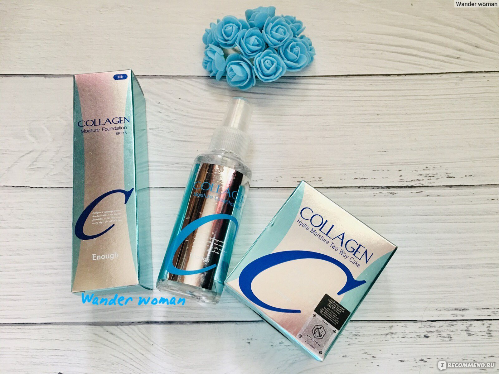 Collagen танальный крем + пудра – купите набор, кожа сияет и защищена!