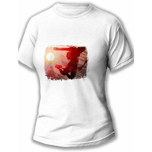 фото Футболка размер xs, белый будь на стиле