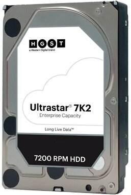Жесткий диск HGST Ultrastar 7K2 3.5" 1Tb, SATA III, 128Mb 7200rpm HUS722T1TALA604 (1W10001)