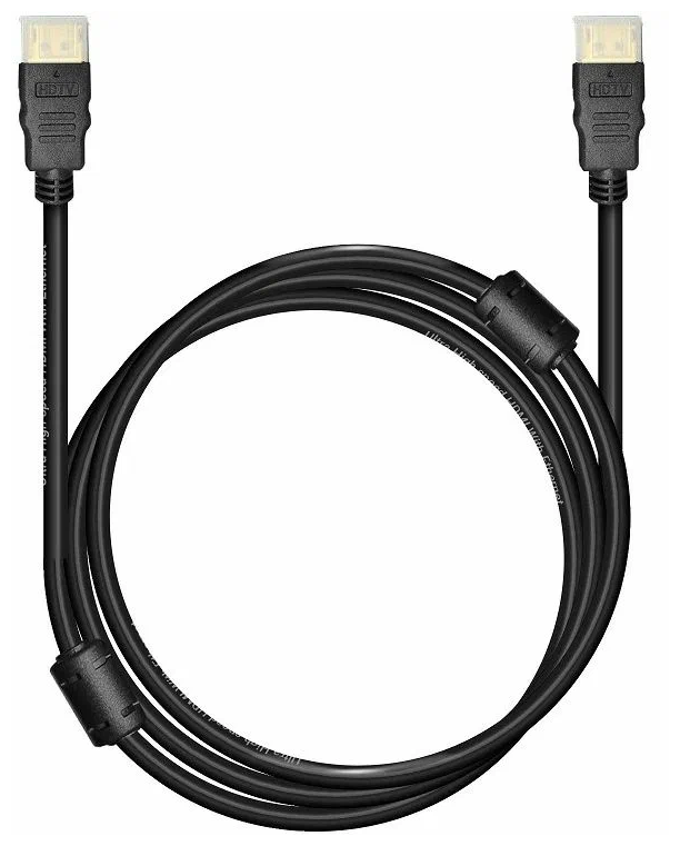 Bion Кабель HDMI v2.1, 19M/19M, 3D, 8K UHD, экран, ферритовые кольца, 3м, черный [BXP-HDMI21-030]