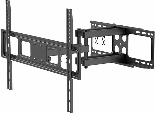 Настенный наклонно-поворотный кронштейн для телевизоров весом до 40 кг Uniteki FM1662B (черный)