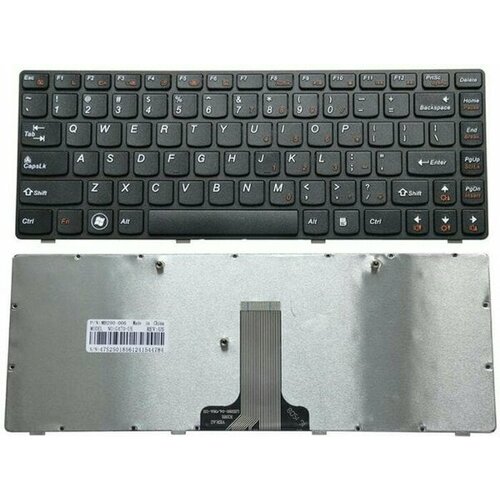 клавиатура lenovo ideapad b470 g470 g475 v470 z470 черная рамка черная Клавиатура Lenovo IdeaPad B470, G470, G475, V470, Z470 черная, рамка черная