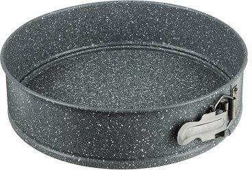 фото Satoshi буко форма для выпечки круглая разъемная, угл. сталь, 24х6,5см, антипригарное покрытие "мрамо