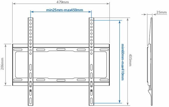 Кронейн на стену Arm Media STEEL-3