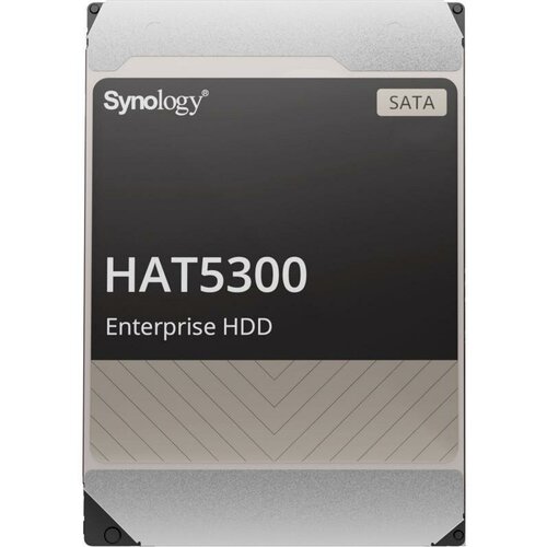 Жесткий диск SATA 12TB 7200RPM 6GB/S 512MB HAT5300-12T SYNOLOGY жесткий диск synology 12тб sata 7200 об мин mttf 2 5млн часов hat5300 12t