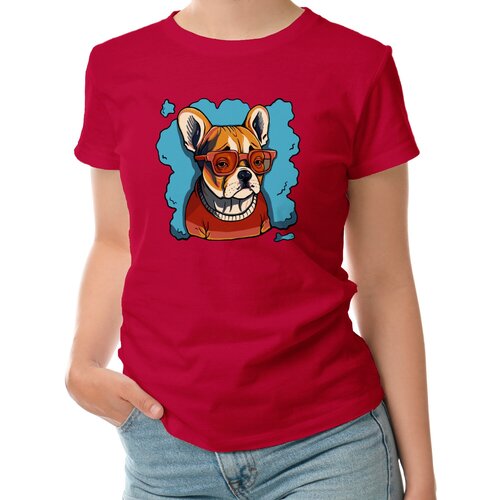 фото Футболка roly, размер l, красный