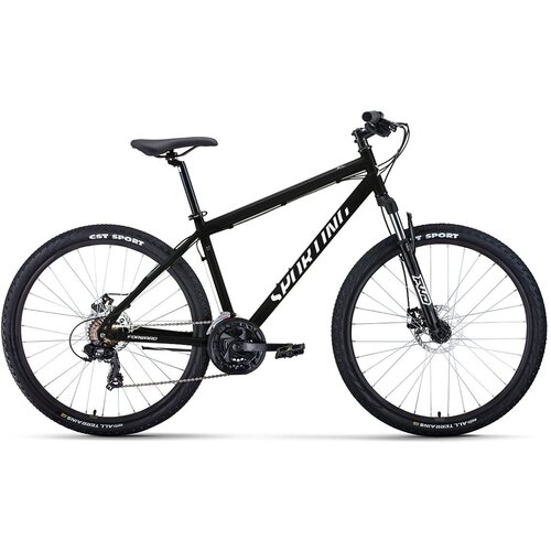 Велосипед 27.5 FORWARD SPORTING 2.0 (DISK) (8-ск.) 2023 (рама 19) черный/белый