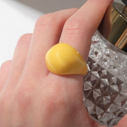 фото Кольцо queen fair, желтый