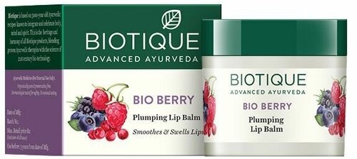 BIOTIQUE Бальзам для губ Berry Lip Balm