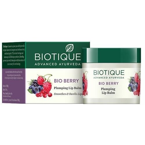 BIOTIQUE Бальзам для губ Berry Lip Balm