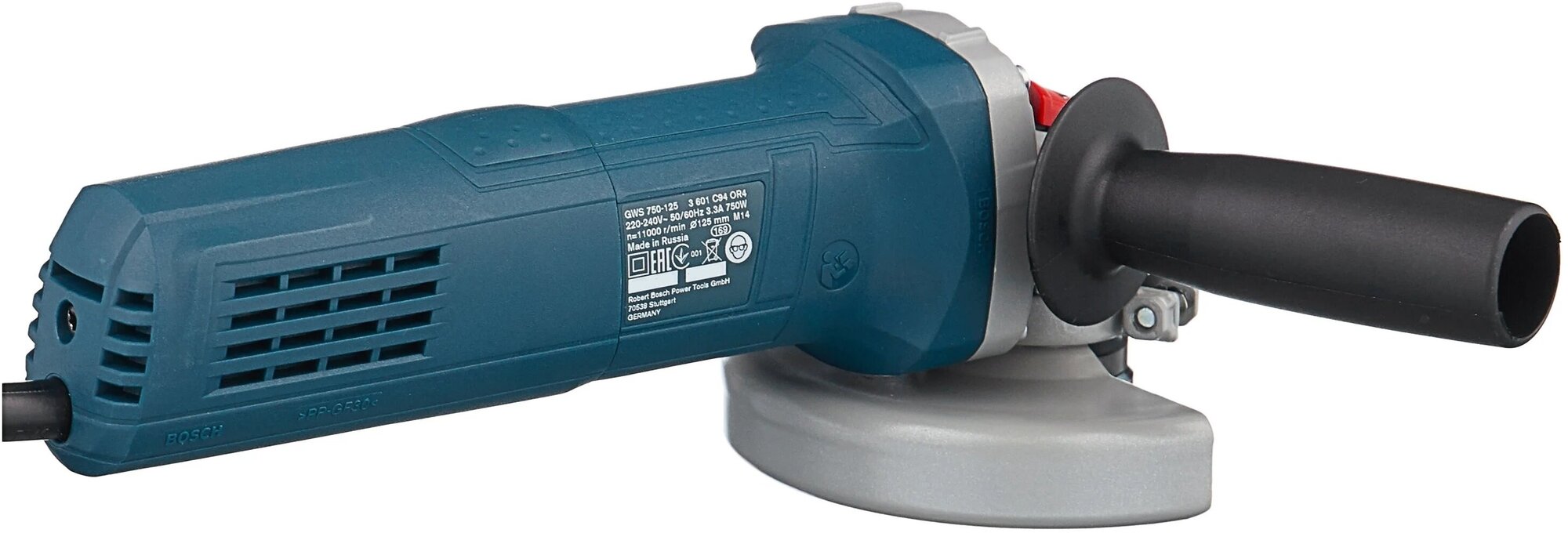 Углошлифовальная машина Bosch GWS 750-125 125 мм 06013940R3 - фото №14