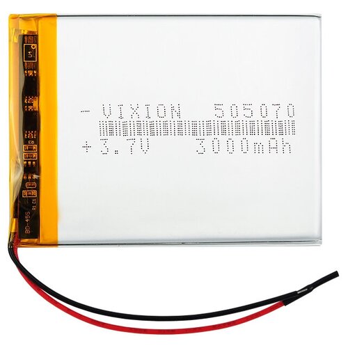 Аккумулятор для планшета / телефона , батарея универсальная 5х50х70 mm / 2500mAh / 3,7V Li-Pol / Vixion