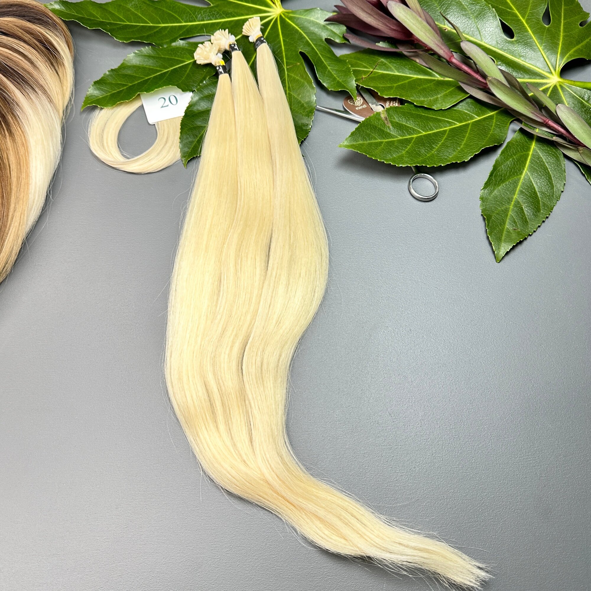 Волосы Belli Capelli славянские люкс на классической капсуле 50-55 см №20 (25 капсул)