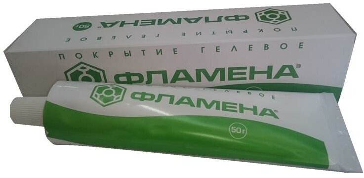 Фламена покрытие гелевое 50 г туба с салфеткой — купить в интернет-магазине по низкой цене на Яндекс Маркете