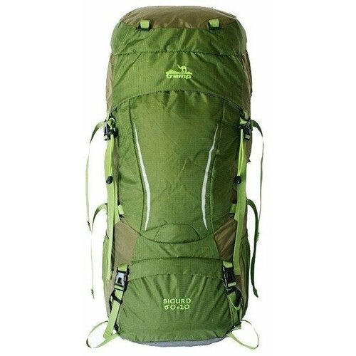 Рюкзак трекинговый Tramp Sigurd 60+10, зеленый