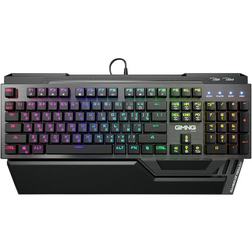 Клавиатура Oklick GMNG 985GK черный 1677413 544900₽