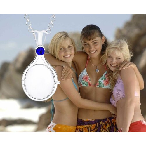 Колье, синий