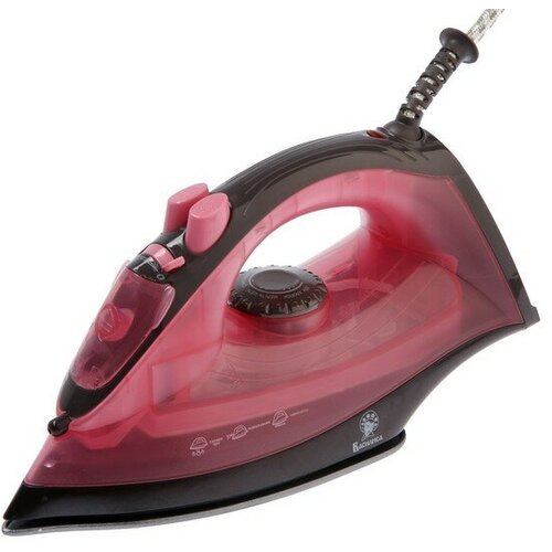 Утюг василиса ВА-2001 2200 Вт антипригарная подошва 120 гмин 160 мл розовый 389700₽