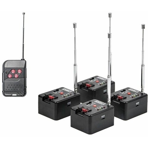 Средство дистанционного запуска фейерверков - программируемый радиовзрыватель на 4 канала 433 МГц 835000₽