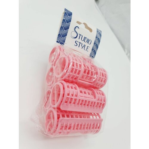 Бигуди с пластиковым зажимом диаметр 28 мм 6 шт 249₽