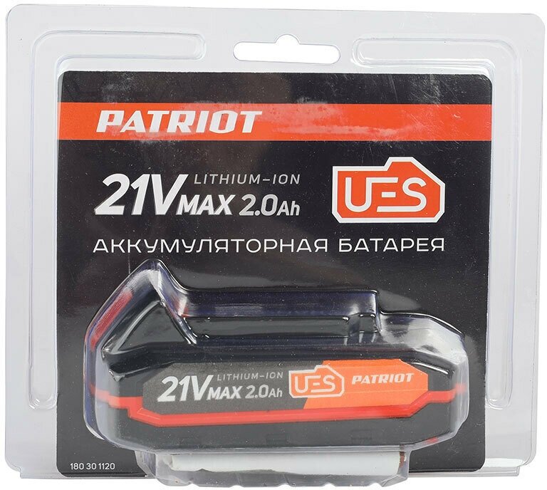 Батарея аккумуляторная Patriot PB BR 21V(Max) 21В 2.0Ач Li-Ion (180301120) - фото №5