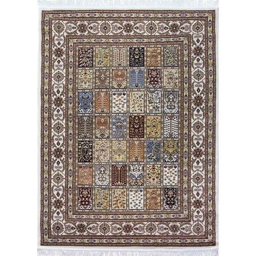 Ковер на пол в гостиную 200х285 см классический ворс 9 мм с бахромой 294036 KoverVDom