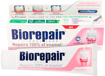 Biorepair Plus paradontgel Зубная паста для профессиональных болезней десен 75 мл (Biorepair, ) - фото №15