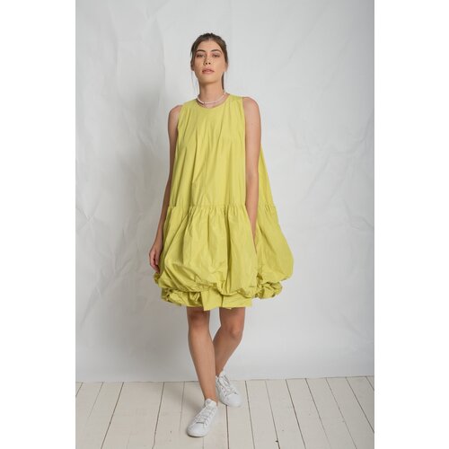 Платье Les Filles d'Ailleurs, размер L, желтый платье рубашка zolla хлопок полуприлегающее мини размер s белый
