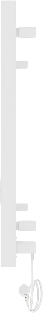Полотенцесушитель электрический Laris Гефест ЧК П7 500/800 белый, R - фото №7