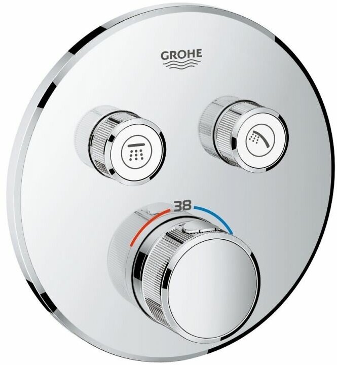 Смеситель для ванны Grohe Grohtherm SmartControl 29119000 термостат