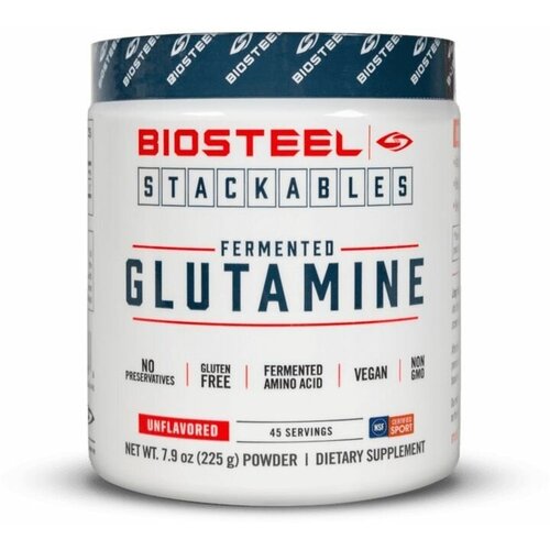 фото Глютамин biosteel fermented glutamine 45 servings спортивное питание