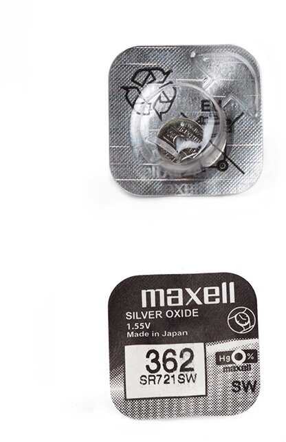 MAXELL Батарейка MAXELL SR721SW 362 (RUS)