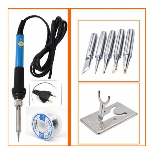 Паяльник 60 Вт с регулировкой температуры с набором из 7 предметов 78000₽