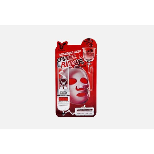 Тканевая маска для лица Elizavecca, COLLAGEN DEEP POWER RINGER MASK PACK маска для лица elizavecca маска для лица укрепляющая тканевая с коллагеном