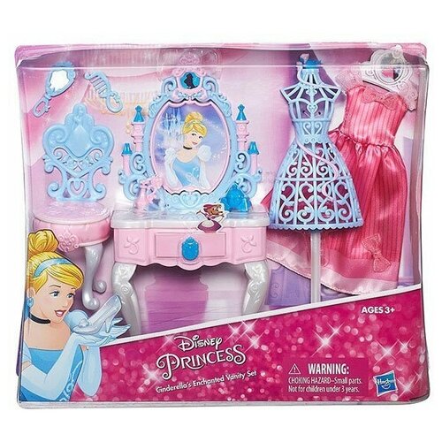 Игровой набор Disney Princess Туаленый столик принцессы Золушка B5311 игровой набор золушка 2 наряда disney princess