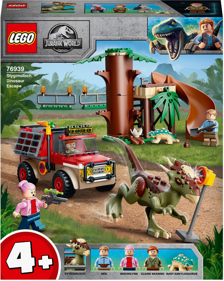 Конструктор LEGO Jurassic World 76939 Побег стигимолоха, 129 дет.